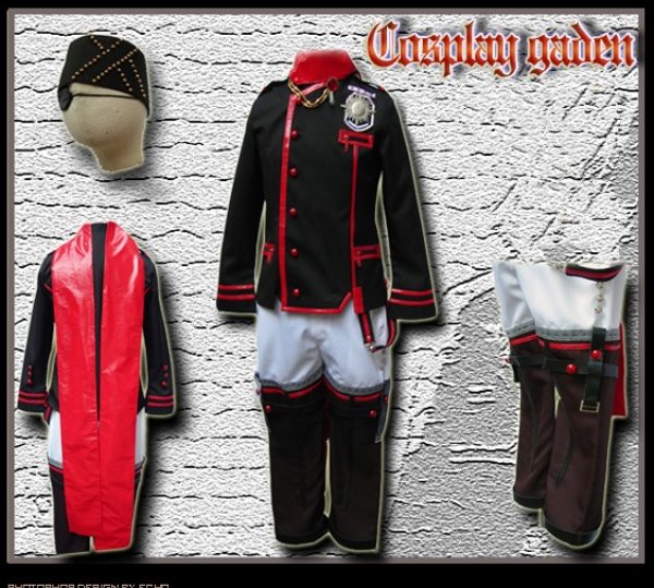 D.Gray-man ディーグレイマン ラビ 制服 3代目 コスプレ衣装