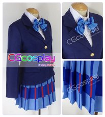 画像3: Love Live!ラブライブ!　小泉花陽｜星空凛　学園制服　コスプレ衣装　青蝶結び (3)