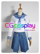 画像1: Free!　小学生　セーラー服　七瀬遙　コスプレ衣装　 (1)