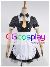 画像1: Love Live! ラブライブ!　9月SR　コーヒーメイド服　星空凛　コスプレ衣装 (1)