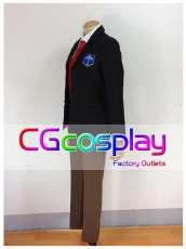 画像2: Free!　フリー　岩鳶高校一年生 制服　竜ヶ崎怜　コスプレ衣装　 (2)