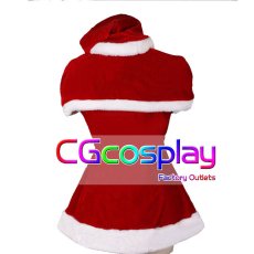 画像2: サンタ　コスプレ衣装　ボーカロイド　初音ミク　コスプレ衣装　クリスマス仮装 (2)