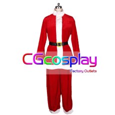 画像3: サンタ　コスプレ衣装　ボーカロイド　KAITO　コスプレ衣装　クリスマス仮装 (3)