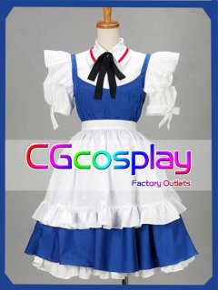 ウィッグ付き！十六夜咲夜　コスプレ衣装フルセット　東方project Amazon.co.jp: 十六夜咲夜 コスプレ衣装/(ウィッグ 靴別売り