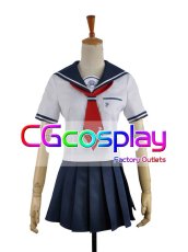 画像1: ダンガンロンパ　Another Episode　苗木こまる　セーラー服　コスプレ衣装　 (1)