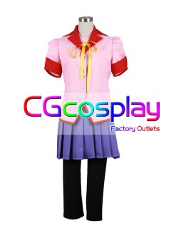 物語シリーズ/神原駿河/制服/コスプレ衣装+ウィッグ+靴 - メルカリ