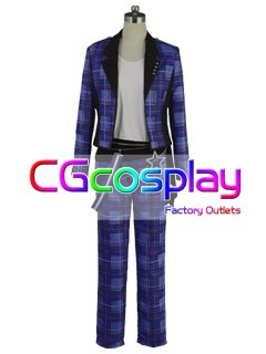 あんさんぶるスターズ! 氷鷹北斗 コスプレウィッグ コスプレ衣装
