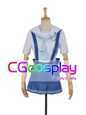 画像1: Love Live! ラブライブ!　海軍 未覚醒 セーラー服 星空凛 コスプレ衣装 (1)