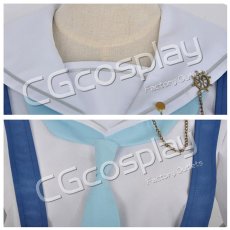 画像4: Love Live! ラブライブ!　海軍 未覚醒 セーラー服 星空凛 コスプレ衣装 (4)