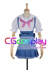 画像1: Love Live! ラブライブ!　海軍 未覚醒 セーラー服 東條希 コスプレ衣装 (1)