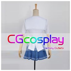 画像2: Love Live! ラブライブ!　海軍 未覚醒 セーラー服 西木野真姫  コスプレ衣装 (2)