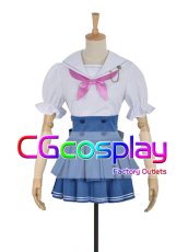 画像1: Love Live! ラブライブ!　海軍 未覚醒 セーラー服 高坂穗乃果  コスプレ衣装 (1)