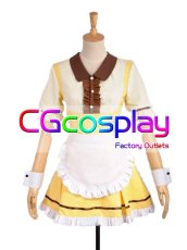 画像1: Love Live! ラブライブ! 　ココス COCO'S メイド服　園田海未　コスプレ衣装 (1)