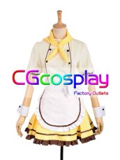 画像1: Love Live! ラブライブ! 　ココス COCO'S メイド服　高坂穂乃果　コスプレ衣装 (1)