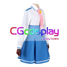 画像2: スマイルプリキュア　星空みゆき　コスプレ衣装　七色ヶ丘中学校女子制服 (2)