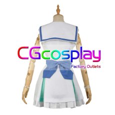 画像2: Love Live! ラブライブ!　サンシャイン!!　未熟DREAMER Aqours　松浦 果南（まつうら かなん）　コスプレ衣装 (2)