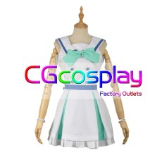 画像1: Love Live! ラブライブ!　サンシャイン!!　未熟DREAMER Aqours　松浦 果南（まつうら かなん）　コスプレ衣装 (1)