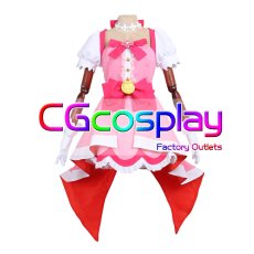 画像1: Go!プリンセスプリキュア　春野はるか｜キュアフローラ　コスプレ衣装　 (1)