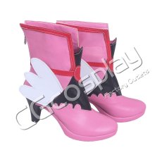 画像2: 魔法少女D.Va　コスプレ靴/ブーツ　コスプレ衣装 (2)