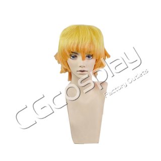 鬼滅の刃 獪岳 コスプレウィッグ コスプレ衣装