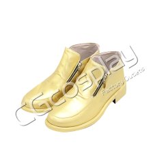 画像3: ジョジョの奇妙な冒険 Parte5 黄金の風　ブローノ・ブチャラティ　コスプレ靴/ブーツ　コスプレ衣装 (3)