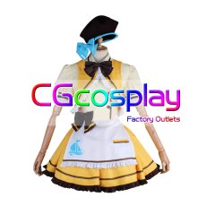 画像1: ラブライブ! サンシャイン!!　Cocos　ココス　輝け!みんなの笑顔　渡辺曜　コスプレ衣装　 (1)