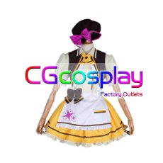 画像1: ラブライブ! サンシャイン!!　Cocos　ココス　輝け!みんなの笑顔　小原鞠莉　コスプレ衣装　 (1)