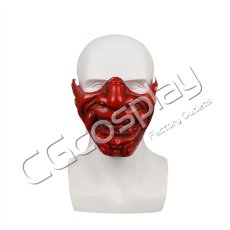 画像4: ハロウィーン　般若の面　マスク　仮面　55cm〜62cm　コスプレ道具　コスプレ衣装 (4)