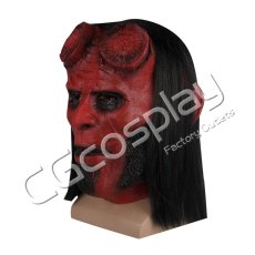 画像2: ヘルボーイ　Hellboy　アヌン・ウン・ラーマ　ハロウィーン　仮面　マスク　55cm〜62cm　コスプレ道具　コスプレ衣装 (2)