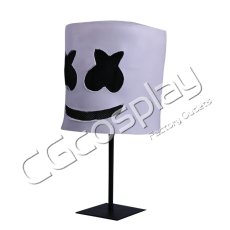 画像2: ハロウィーン　仮面　Marshmello　DJ　マシュメロ　マスク　55cm〜62cm　コスプレ道具　コスプレ衣装 (2)