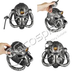 画像4: ハロウィーン　仮面　防輻射ヘルメット　マスク　55cm〜62cm　コスプレ道具　コスプレ衣装 (4)