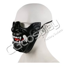 画像3: ハロウィーン　般若の面　マスク　仮面　55cm〜62cm　コスプレ道具　コスプレ衣装 (3)