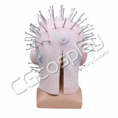 画像3: ヘル・レイザー　Hellraiser　ゾンビ　化物　怪人　ハロウィン　コスプレ　衣装　変装　仮装　お面　仮面　55~63cm　コスプレ道具　コスプレ衣装 (3)