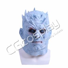 画像1:  ゲーム・オブ・スローンズ　Night King　夜の王　ハロウィン　コスプレ　衣装　変装　仮装　お面　仮面　61cm　コスプレ道具　コスプレ衣装 (1)