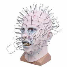 画像2: ヘル・レイザー　Hellraiser　ゾンビ　化物　怪人　ハロウィン　コスプレ　衣装　変装　仮装　お面　仮面　55~63cm　コスプレ道具　コスプレ衣装 (2)