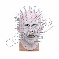 画像1: ヘル・レイザー　Hellraiser　ゾンビ　化物　怪人　ハロウィン　コスプレ　衣装　変装　仮装　お面　仮面　55~63cm　コスプレ道具　コスプレ衣装 (1)