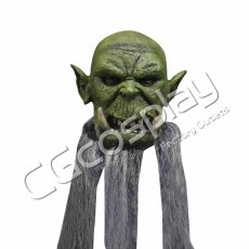 画像1: ワールド オブ ウォークラフト　Gul’dan　オーク　ハロウィン　コスプレ　衣装　変装　仮装　お面　仮面　53~70cm　コスプレ道具　コスプレ衣装 (1)