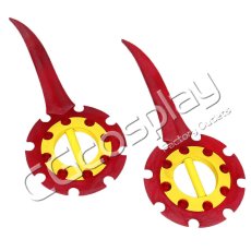 画像3: ファイナルファンタジーX　FFX　Rikku　リュック　武器　コスプレ道具　コスプレ衣装 (3)