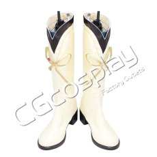 画像1: ゾンビランドサガLIVE〜フランシュシュみんなでおらぼう！〜　最終話　源さくら　二階堂サキ　水野愛　紺野純子　ゆうぎり　星川リリィ　コスプレ靴/ブーツ　コスプレ衣装 (1)