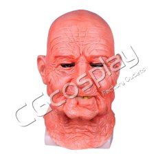 画像1: ハロウィン お化け屋敷 肝試し 恐怖おやじ ホラーマスク コスプレ衣装 変装 仮装 お面 仮面　54cm〜62cm　コスプレ道具　コスプレ衣装 (1)