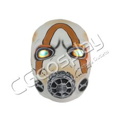 画像1: ハロウィン　狂人　ボーダーランズ　マスク　かぶりもの　コスプレ衣装 変装 仮装 お面 仮面　コスプレ道具　コスプレ衣装 (1)