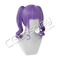 画像2: Roselia　ロゼリア　宇田川あこ　コスプレウィッグ　コスプレ衣装　32cm (2)