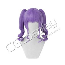 画像1: Roselia　ロゼリア　宇田川あこ　コスプレウィッグ　コスプレ衣装　32cm (1)