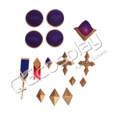 画像1: Lord of Heroes　Lucilicca　飾りセット　コスプレ道具　コスプレ衣装 (1)