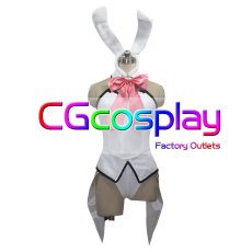 画像1: ご注文はうさぎですか?? Wonderful party！　バニー衣装　保登心愛　コスプレ衣装 (1)
