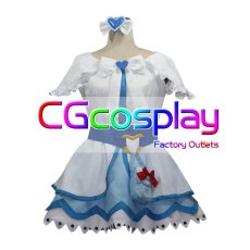 画像1: ふたりはプリキュア Max Heart　雪城ほのか(キュアホワイト)　コスプレ衣装 (1)