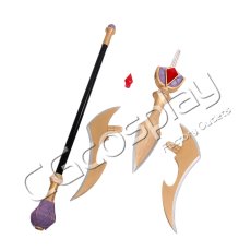 画像5: プリンセスコネクト!Re:Dive　プリコネ　プリコネR　Princess Connect!　アカリ　風宮あかり　三叉戟　三叉槍　コスプレ道具　コスプレ衣装 (5)