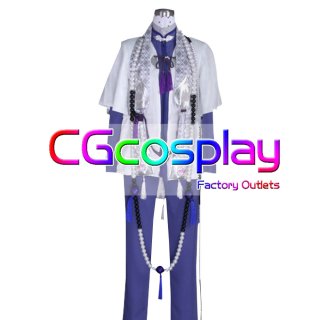 刀剣乱舞 数珠丸恒次 コスプレウィッグ コスプレ衣装