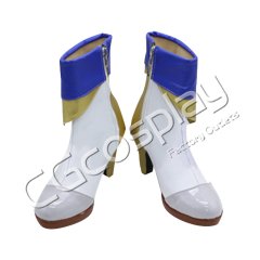 シンデレラガールズ　島村卯月　コスプレ靴/ブーツ　コスプレ衣装