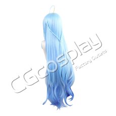 画像3: バーチャルYouTuber　Vtuber　ホロライブ5期生　雪花ラミィ　コスプレウィッグ　コスプレ衣装　100cm (3)